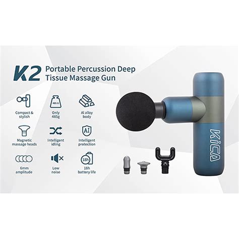 Feiyutech Kica K 2 Massage Gun Relaxing Muscle Alat Pijat Elektrik