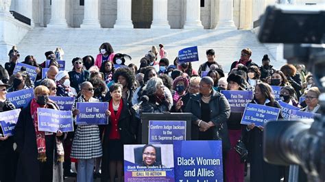 Black Women Form The First Line Of Defense For A Historic Supreme Court