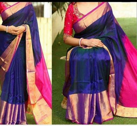 Uppada Pattu Pure Silk Saree Beautiful Wedding Wear Uppada Etsy