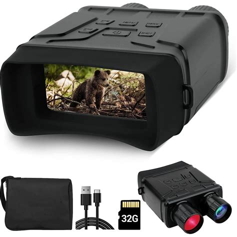 BEBANG Night Vision Goggles, 7 Level Infrared Digital Night Vision Bin