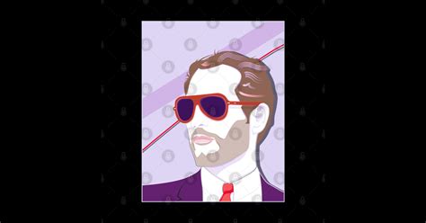 Bold Paul Newman Sunglasses Art Deco Paul Newman Sticker TeePublic