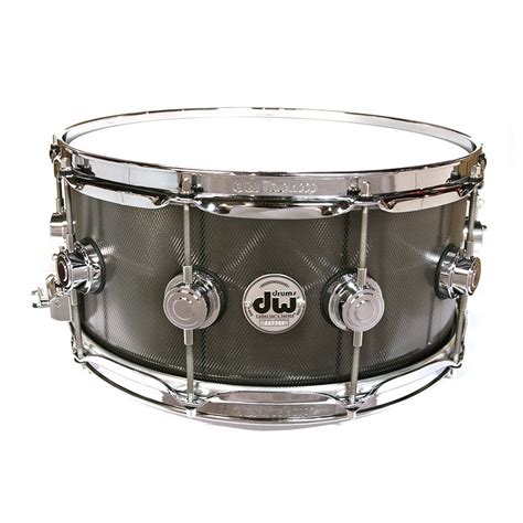 Dw Drums Collector S X Rullante In Nickel Nero Su Acciaio