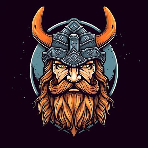 Premium Vector | Vikings vector logo