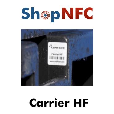 Confidex Carrier HF Etiqueta NFC ICODE SLIX2 Adhesiva IP68 25x25mm