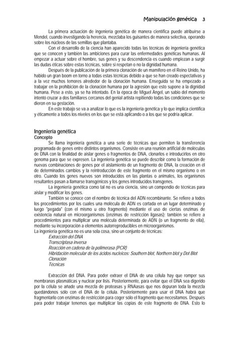 Manipulacion Genetica PDF