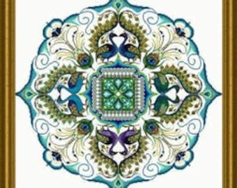 Chatelaine Mandala Cross Stitch - Cross Stitch Patterns