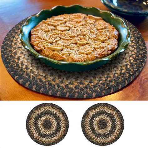 Kilimanjaro Pot Holders Trivets Pack Of Jute Trivet Mat For Hot Pots And Pans