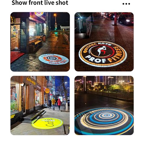 Водонепроницаемый светодиодный проектор с логотипом HD Gobo | AliExpress