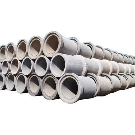 Grey Rcc Hume Pipes Concrete And Diameter Mm To Mm For Water