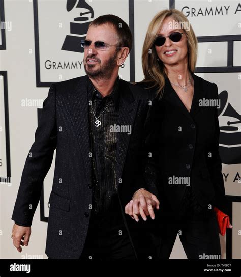 Ringo Starr And His Wife