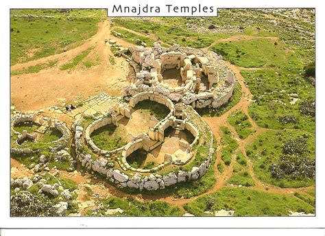 MY POSTCARD-PAGE: MALTA ~Mnajdra Temples - UNESCO~