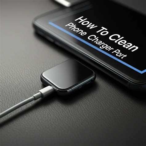 how to clean your phone charger port