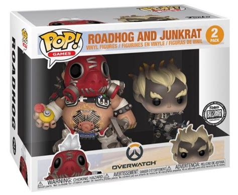 Figurine Pop Overwatch Pas Cher Junkrat Roadhog Skin De Prisonnier