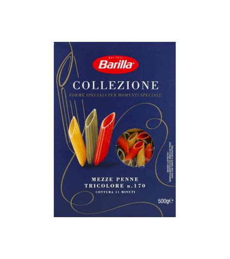 Barilla Collezione Mezze Penne Tricolore