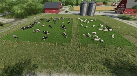 Temporary Grazing Pastures FS22 KingMods