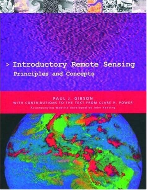 Introductory Remote Sensing Principles And Concepts Nhbs Academic