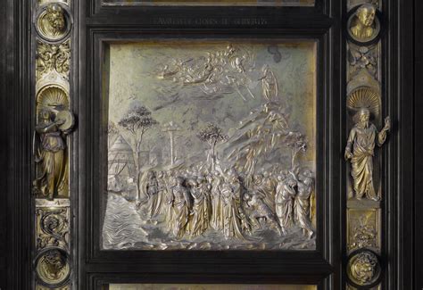 Ghiberti Gates Of Paradise Moses Panel Lorenzo Ghiberti Flickr