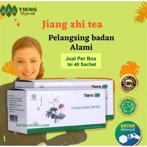 Jual Bpom Teh Jiang Zhi Tea Teh Pelangsing Terbukti Ampuh