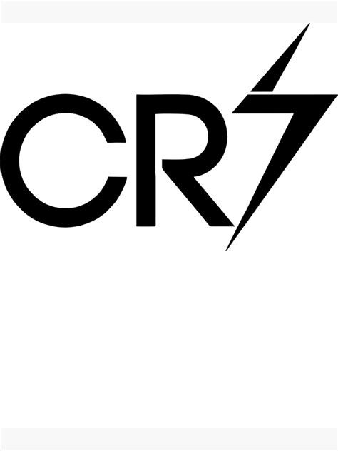 "CR7 Logo Merchandise " Poster for Sale by mirancarpe | Redbubble