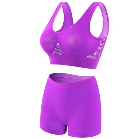 Kokoi Bra And Panties Set Sexy Women S Running Fitness Yoga Beauty Tank Top Large Sports Bra Set