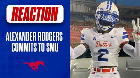 Breaking Alexander Rodgers Commits To Smu What S Next For Smu