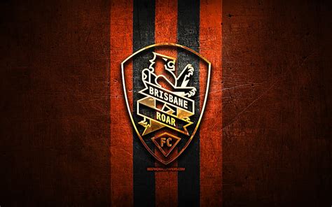 1920x1080px 1080p Free Download Brisbane Roar Fc Golden Logo A