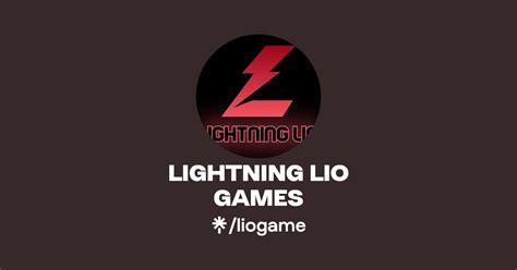 LIGHTNING LIO GAMES Instagram Facebook Linktree