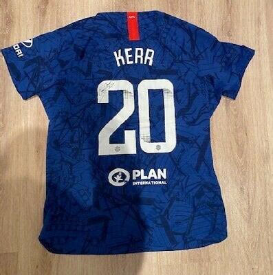 Signed match-worn Sam Kerr jersey from Chelsea Women's debut | Fire ...