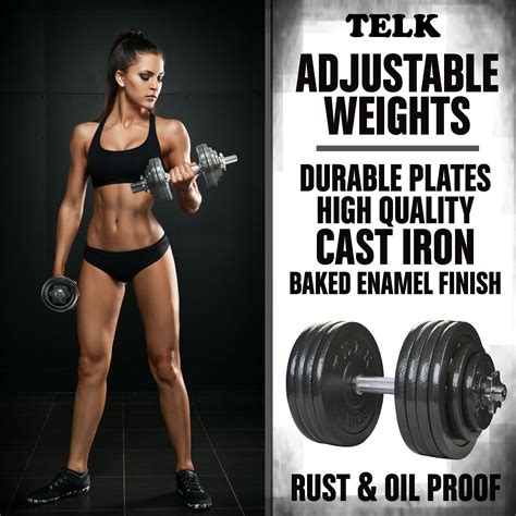 Adjustable Dumbbells 200 lbs - Telk - Telk Fitness