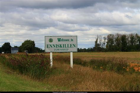 Welcome Signs: Welcome to Enniskillen Township!