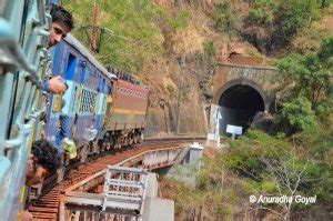 train ride  araku valley  eastern ghats inditales