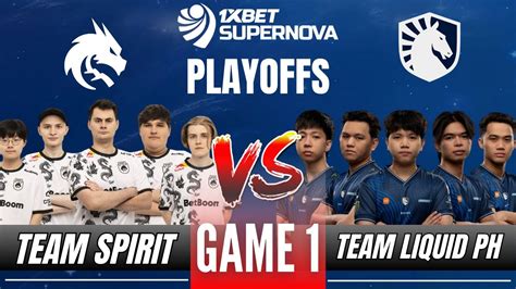 Ts Vs Tlph Team Spirit Vs Team Liquid Ph Game Xbet Supernova