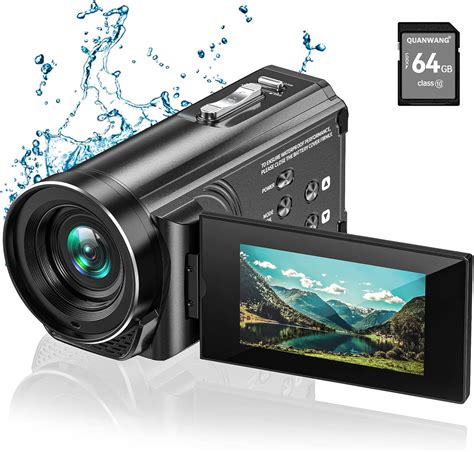 Buy Sprandom Camcorder Video Camera K Ultra Hd Mp Fps Vlogging