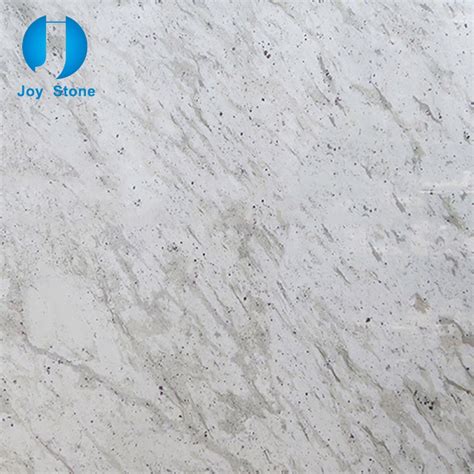 Polished Prefab Bathroom Andromeda White Granite Countertops Joy Stone