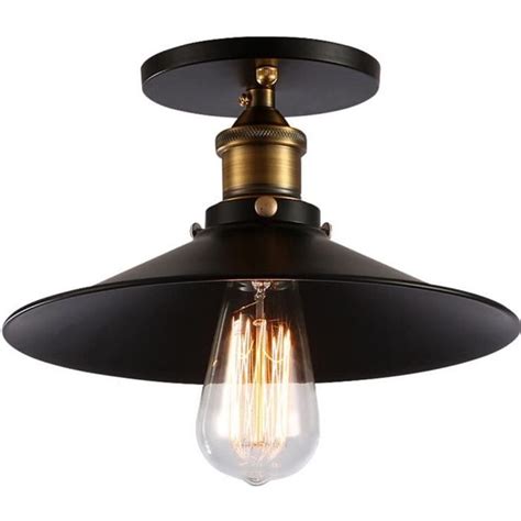 Lampe Plafonnier Lumiere Industriel Rétro Loft 26 16cm Pour Restaurant