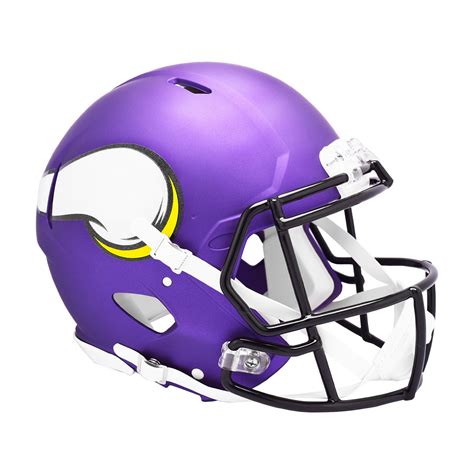 Minnesota Vikings Riddell Speed Full Size Authentic Football Helmet ...