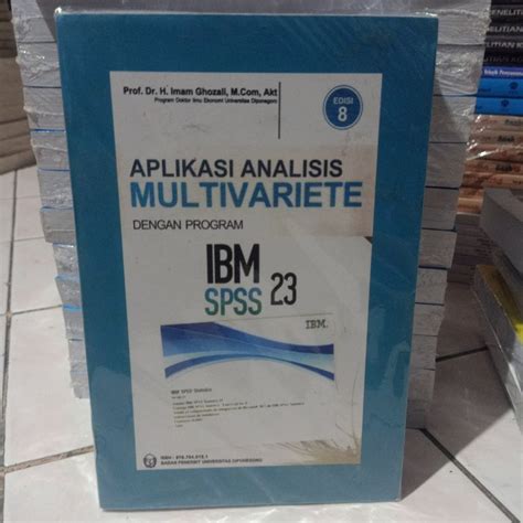 Jual Buku Aplikasi Analisis Multivariate Dengan IBM SPSS 23 By Imam