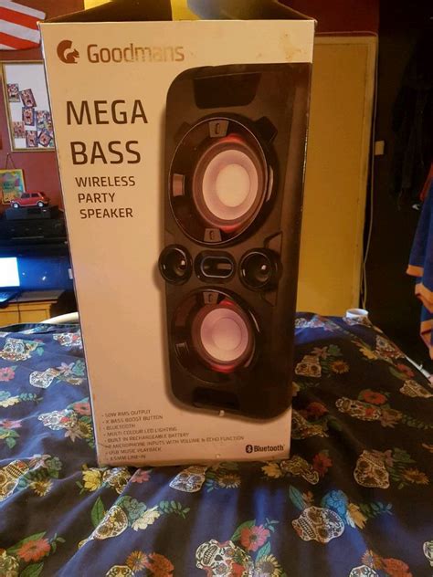 Goodmans Mega Bass Wireless Party Speaker In Withywood Bristol Gumtree