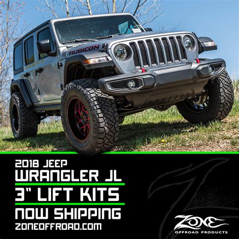 3 Lift Kits For Jeep Wrangler Jl Npa 145 Zone Offroad News