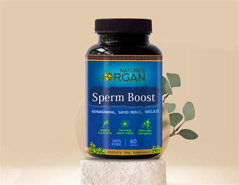 Sperm Booster Max Count For Improving Sperm Health And Stamina Nature S Organ