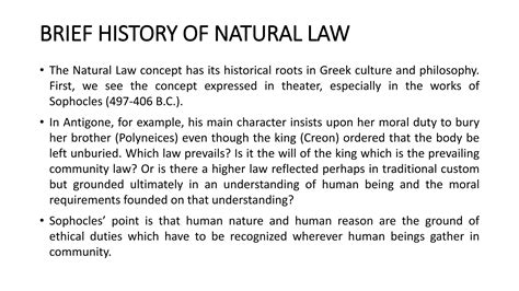 Natural Law Ppt Free Download