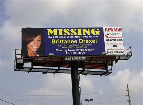 Billboard Featuring Brittanee Drexel Unveiled Friday Local News