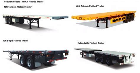 Tri Axle 40 Ft Container Transport Platform Semi Trailer With Twist Lock