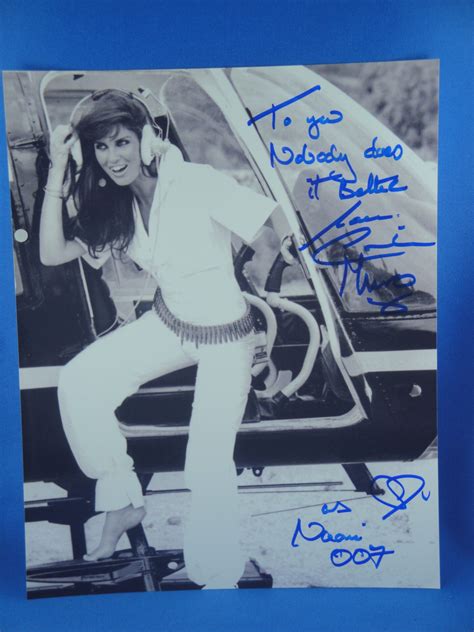 Autogramm Caroline Munro Original 2 James Bond Club Schweiz