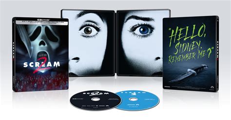 Scream 2 25th Anniversary Limited Edition Steelbook 4k Ultra Hd Blu