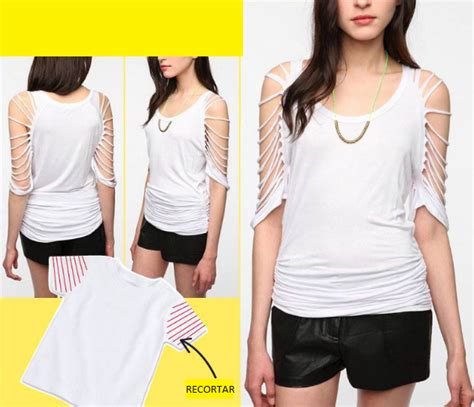 Moda E Dicas De Costura RECICLAGEM DE T SHIRTS