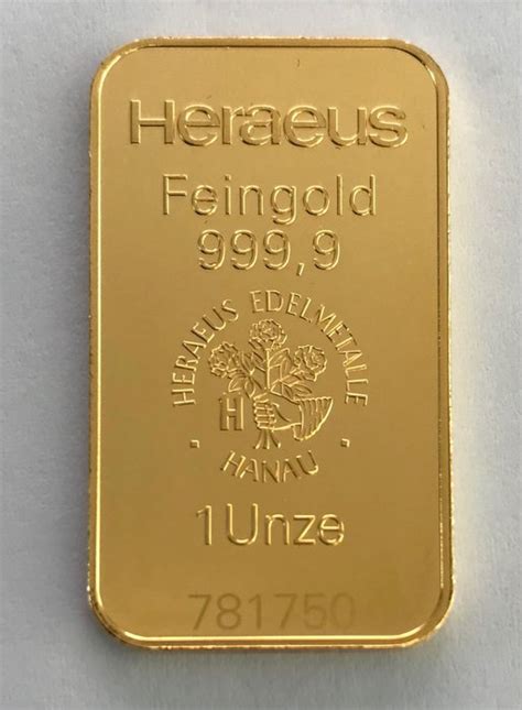 Troy Ounce Z Oto Heraeus Catawiki