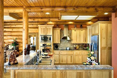 17 Amazing Log Cabin Kitchen Design To Inspire Your Homes Look