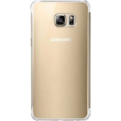 Samsung Clear View Cover Case EF ZG928CF Gold Galaxy S6 Edge Plus SM