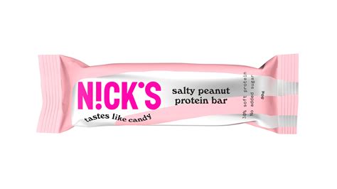 Nicks Protein Bar 50g Salty Peanut 12stk Helsekost No